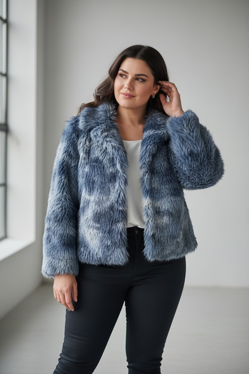 Γουνάκι μπλε