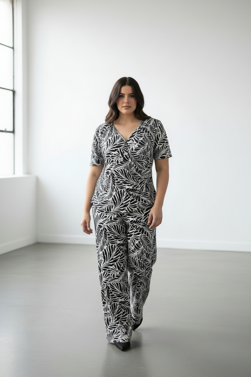 Παντελόνα ασπρόμαυρη